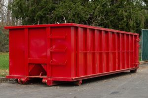 Red Rubbish RoRo Skip