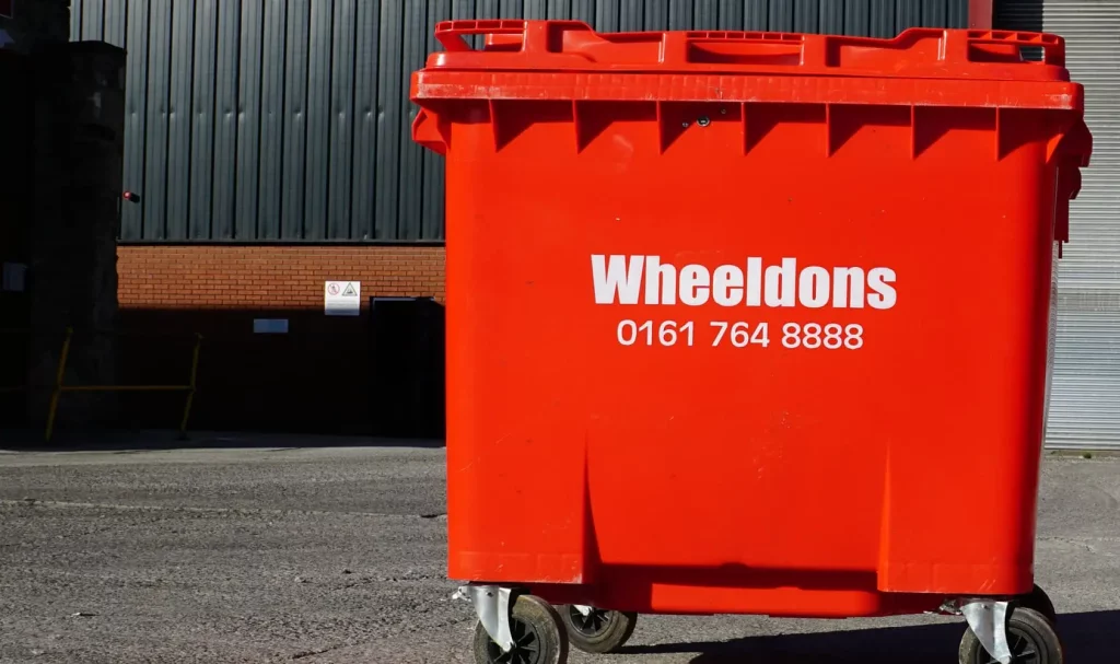 wheelie bin